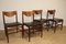 Italian Teak Dining Chairs by Gianfranco Frattini, 1960, Set of 4 19