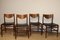 Italian Teak Dining Chairs by Gianfranco Frattini, 1960, Set of 4 17