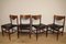 Italian Teak Dining Chairs by Gianfranco Frattini, 1960, Set of 4 20