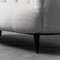 Sofá de dos plazas vintage de tela y madera, años 60, Imagen 10