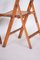 Mid-Century Beech Folding Chairs, 1950s, Set of 3 10