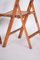 Mid-Century Beech Folding Chairs, 1950s, Set of 3, Image 10