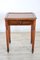 Small Antique Walnut Desk or Side Table, Image 4