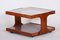Mid-Century Coffee Table with Glass Top, 1960s, Image 5