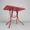 Childrens Folding Table with Floral Print, 1960s 3