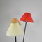 Floor Lamp with 3 Plastic Shades, 1950s 12