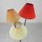 Floor Lamp with 3 Plastic Shades, 1950s 23