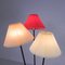 Floor Lamp with 3 Plastic Shades, 1950s, Image 15