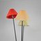 Floor Lamp with 3 Plastic Shades, 1950s 6