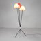 Floor Lamp with 3 Plastic Shades, 1950s, Image 11