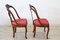Early 19th Century Dining Chairs in Carved Walnut, Set of 2 7