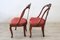 Set of Early 19th Century Dining Chairs in Carved Walnut 5