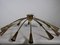 Mid-Century Spider Sputnik Ceiling Lamp, 1960s, Image 4