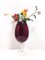 Large Vintage Crimson Hand-Blown Glass Vase, 1960s 2
