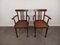 Oak Bridge Armchairs, 1940s, Set of 2, Image 2