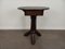 Brutalist Pedestal Side Table 17