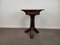 Brutalist Pedestal Side Table 1