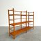 Vintage Birch Storage Rack with Slatted Shelves, 1960s, Image 5