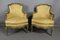 Louis XV Yellow Armchairs, Set of 2 9