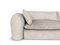 Modern Comfy Sofa in Beige Famiglia Fabric by Collector 2