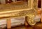 Espejo dorado Napoleón III, década de 1800, Imagen 3