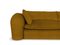 Modern Comfy Sofa in Saffron Fabric by Collector 2