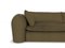 Modernes bequemes Sofa aus grünem Leder von Collector 2