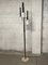 Vintage Floor Lamp in Brass and Opaline Glass, 1950s 6