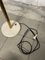 Vintage Floor Lamp in Brass and Opaline Glass, 1950s, Image 17