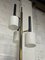 Vintage Floor Lamp in Brass and Opaline Glass, 1950s, Image 10