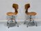 Chaises de Bureau Pivotantes Modèle 3113 Vintage par Arne Jacobsen pour Fritz Hansen, 1960s, Set de 2 3