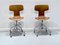 Vintage Model 3113 Swivel Office Chairs by Arne Jacobsen for Fritz Hansen, 1960s, Set of 2 1
