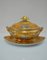 Porcelain Tureen with Gold Powder and Hand Painted 1