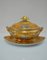 Porcelain Tureen with Gold Powder and Hand Painted, Image 1