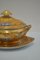 Porcelain Tureen with Gold Powder and Hand Painted 9