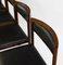 Mid-Century Danish Rosewood Dining Chairs from Sax, 1960s, Set of 4 7