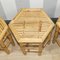 Mesas auxiliares vintage de bambú. Juego de 3, Imagen 9