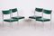 Bauhaus Dining Chairs in Chrome & Leatherette, Central Europe, 1950s, Set of 4, Image 11