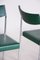 Bauhaus Dining Chairs in Chrome & Leatherette, Central Europe, 1950s, Set of 4 5