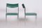 Bauhaus Esszimmerstühle aus Chrom & Kunstleder, Mitteleuropa, 1950er, 4er Set 6