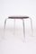Bauhaus Stools in Chrome & Leatherette attributed to Kovona, 1950s, Set of 2 7