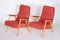 Mid-Century Beech Armchairs attributed to Jaroslav Šmídek, 1950s, Set of 2 3