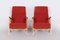 Mid-Century Beech Armchairs attributed to Jaroslav Šmídek, 1950s, Set of 2 6