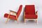 Set of Mid-Century Beech Armchairs attributed to Jaroslav Šmídek, 1950s, Image 4