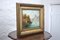 After Hubert Sattler, Landscape Lake Scene, 1800s, Oil on Board, Framed 2