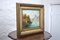 Da Hubert Sattler, Paesaggio lacustre, XIX secolo, Olio su tavola, Incorniciato, Immagine 2
