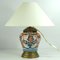 Lámpara de mesa Imari de porcelana, siglo XIX, Imagen 12