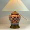 Lámpara de mesa Imari de porcelana, siglo XIX, Imagen 3