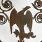 Antique Wrought Iron Sign with Eagle, 18th Century 4