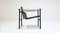 Black Edition Lc1 Armchairs by Corbusier for Cassina, 1980s, Set of 2, Image 8